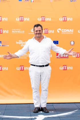 July 20, 2026, Giffoni Valle Piana, Salerno, Italy: Italian actor Antonio Gerardi attends the photocall at 56th Giffoni Film Festival 2026 in Giffoni Valle Piana, Salerno, Italy on July 20, 2026. Giffoni Valle Piana Italy  - ZUMAl175 20260720_zip_l175_026 Copyright: xFrancescoxLucianox