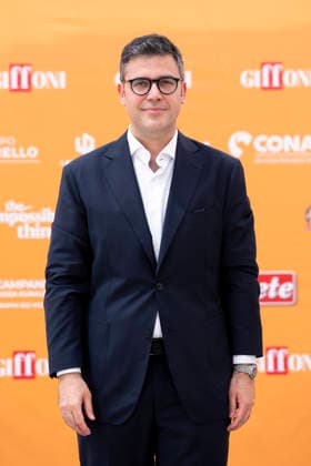 July 20, 2026, Giffoni Valle Piana, Salerno, Italy: Fabio Vitale, Editor-in-Chief of Sky TG 24, attends the photocall at 56th Giffoni Film Festival 2026 in Giffoni Valle Piana, Salerno, Italy on July 20, 2026. Giffoni Valle Piana Italy - ZUMAl175 20260720_zip_l175_023 Copyright: xFrancescoxLucianox