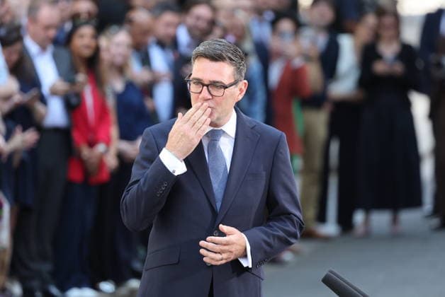 . 20 07 2026. London, United Kingdom. New UK Prime Minister Andy Burnham arriving in Downing Street in London.  xStephenxLockx xi-Imagesx IIM-26910-0016