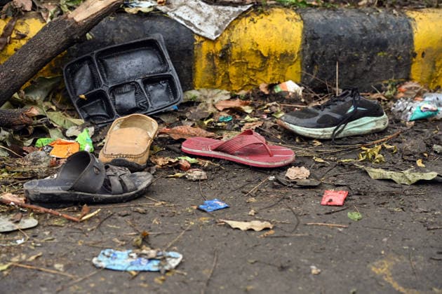 A view of scattered belongings at the spot after a clash broke out between CJP protesters and security personnel at Jantar Mantar New Delhi, Jul 20 (ANI): A view of scattered belongings at the spot after a clash broke out between CJP protesters and security personnel at Jantar Mantar, in New Delhi on Monday. NEW DELHI Delhi India Copyright: xANIx ANI_20260720082