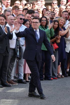 . 20 07 2026. London, United Kingdom. New UK Prime Minister Andy Burnham arriving in Downing Street in London.  xStephenxLockx xi-Imagesx IIM-26910-0021