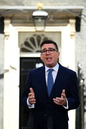Andy Burnham becomes Prime Minister, Downing Street, London, UK - 20 Jul 2026 Andy Burnham gives his inaugural speech as Prime Minister outside No.10 Downing Street Andy Burnham becomes Prime Minister, Downing Street, London, UK - 20 Jul 2026, Credit:Victoria Jones Shutterstock PA ROTA - B68 Avalon United Kingdom, London, Downing Street  Copyright: xVictoriaxJones Shutterstockx xPAxROTAx-xB68x xAvalonx 1117551719