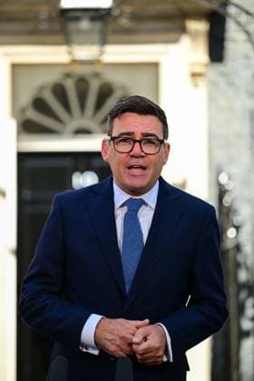 Andy Burnham becomes Prime Minister, Downing Street, London, UK - 20 Jul 2026 Andy Burnham gives his inaugural speech as Prime Minister outside No.10 Downing Street Andy Burnham becomes Prime Minister, Downing Street, London, UK - 20 Jul 2026, Credit:Victoria Jones Shutterstock PA ROTA - B68 Avalon United Kingdom, London, Downing Street  Copyright: xVictoriaxJones Shutterstockx xPAxROTAx-xB68x xAvalonx 1117551826