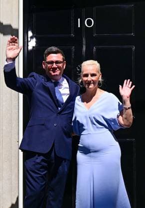 Andy Burnham becomes Prime Minister, Downing Street, London, UK - 20 Jul 2026 Prime Minister Andy Burnham and wife Marie-France van Heel at No.10 Downing Street Andy Burnham becomes Prime Minister, Downing Street, London, UK - 20 Jul 2026, Credit:Victoria Jones Shutterstock PA ROTA - B68 Avalon United Kingdom, London, Downing Street  Copyright: xVictoriaxJones Shutterstockx xPAxROTAx-xB68x xAvalonx 1117552993