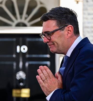 Andy Burnham becomes Prime Minister, Downing Street, London, UK - 20 Jul 2026 Andy Burnham gives his inaugural speech as Prime Minister outside No.10 Downing Street Andy Burnham becomes Prime Minister, Downing Street, London, UK - 20 Jul 2026, Credit:Victoria Jones Shutterstock PA ROTA - B68 Avalon United Kingdom, London, Downing Street  Copyright: xVictoriaxJones Shutterstockx xPAxROTAx-xB68x xAvalonx 1117553690