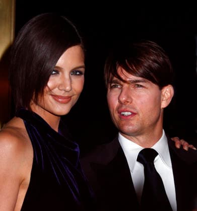 TOM CRUISE HONORED BY THE MUSEUM OF THE MOVING IMAGE, 110607 November 6 2007, New York City Actor Tom Cruise and his wife actress Katie Holmes arriving at the 23rd Annual Museum of The Moving Image Black Tie Salute honoring Tom Cruise at Cipriani s 42nd street Copyright: xSharkpixsx
