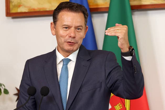 IPA86842762 - Rome, Italy, July 20, 2026: Portuguese Prime Minister Luis Montenegro during the joint statements by the two leaders following their meeting. Prime Minister Giorgia Meloni welcomed the Prime Minister of Portugal, Luis Montenegro, to Palazzo Chigi for an official meeting focused on key European issues and cooperation between Italy and Portugal.  Copyright: xmarcoxiacobuccix xmarcoxiacobuccix 86842762
