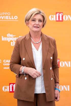 July 20, 2026, Giffoni Valle Piana, Salerno, Italy: Italian Minister of Labour and Social Policies Marina Calderone attends the photocall at 56th Giffoni Film Festival 2026 in Giffoni Valle Piana, Salerno, Italy on July 20, 2026. Giffoni Valle Piana Italy - ZUMAl175 20260720_zip_l175_046 Copyright: xFrancescoxLucianox