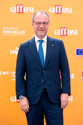 July 20, 2026, Giffoni Valle Piana, Salerno, Italy: Vice president of the Italian Chamber of Deputies Giorgio Mule attends the photocall at 56th Giffoni Film Festival 2026 in Giffoni Valle Piana, Salerno, Italy on July 20, 2026. Giffoni Valle Piana Italy - ZUMAl175 20260720_zip_l175_056 Copyright: xFrancescoxLucianox