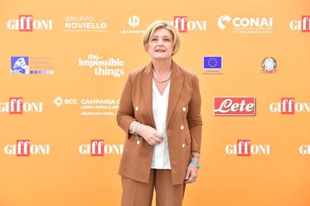 IPA86843120 - Giffoni Vallepiana Giffoni Festival 2026. Pictured: Marina Calderone  Copyright: xVincenzoxLandix xVincenzoxLandix 86843120