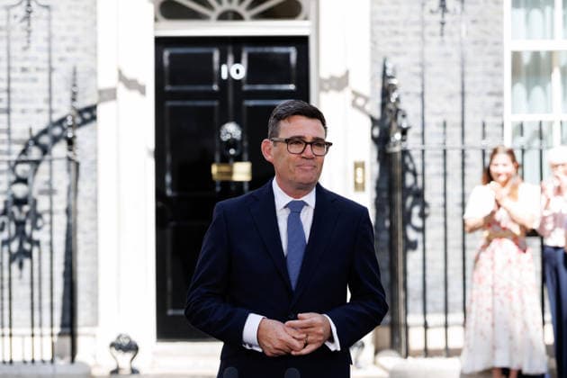 Prime Minister Andy Burnham arrives at 10 Downing Street 20 07 2026. London, United Kingdom. Prime Minister Andy Burnham arrives at 10 Downing Street., Credit:Ben Perry B66 Avalon United Kingdom, Greater London, London, 10 Downing Street  Copyright: xBenxPerryx xB66x xAvalonx 1117564049