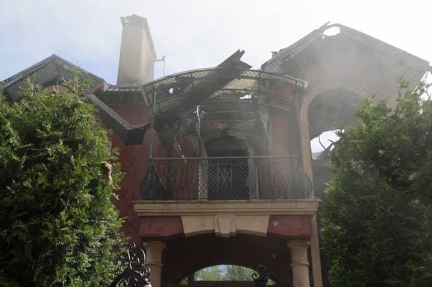 RUSSIA, DONETSK - JULY 20, 2026: A private residence damaged in a Ukrainian military strike on Kuibyshevsky neighbourhood Donetsk Russia  - ZUMAt113 20260720_zaa_t113_150 Copyright: xDmitryxYagodkinx