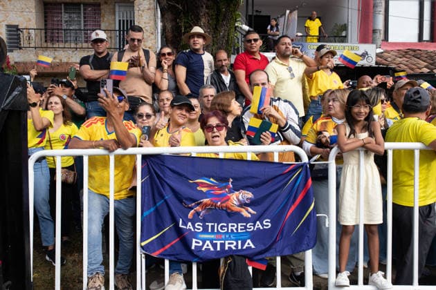 July 20, 2026, Medellin, Antioquia, Colombia: Colombia s president-elect Abelardo De la Espriella takes part during the Independence Day of Colombia military parade in Medellin, Colombia on July 20, 2026. Medellin Colombia  - ZUMAvp1_ 20260720_zia_vp1_021 Copyright: xCamiloxMorenox