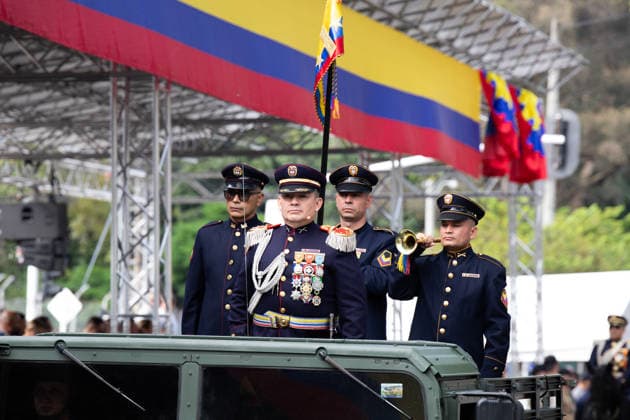 July 20, 2026, Medellin, Antioquia, Colombia: Colombia s president-elect Abelardo De la Espriella takes part during the Independence Day of Colombia military parade in Medellin, Colombia on July 20, 2026. Medellin Colombia  - ZUMAvp1_ 20260720_zia_vp1_023 Copyright: xCamiloxMorenox