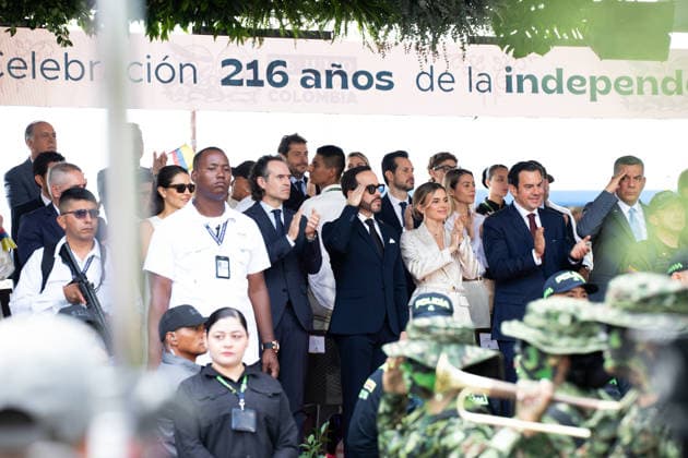 July 20, 2026, Medellin, Antioquia, Colombia: Colombia s president-elect Abelardo De la Espriella takes part during the Independence Day of Colombia military parade in Medellin, Colombia on July 20, 2026. Medellin Colombia - ZUMAvp1_ 20260720_zia_vp1_025 Copyright: xCamiloxMorenox