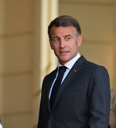 Emmanuel Macron - Brice Oligui Nguema meeting in Paris PARIS, FRANCE - JULY 20: French President Emmanuel Macron awaits Brice Oligui Nguema (not pictured), President of Gabon at the Elysee Presidential Palace in Paris, France on July 20, 2026. Mustafa Yalcin Anadolu Paris France. Editorial use only. Please get in touch for any other usage.  Copyright: x2026xAnadoluxMustafaxYalcinx