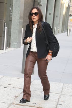 NEW YORK, NY- JULY 20: Pamela Adlon seen at Good Morning America on July 20 , 2026 in New York City. Copyright: xRWx