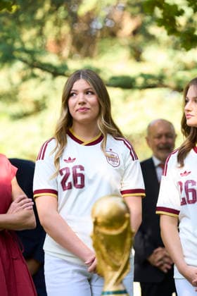 July 20, 2026, Madrid, Madrid, Spain: Princess Sofia receive National Football Team Following World Cup Win at Zarzuela Palace on July 20, 2026 in Madrid, Spain Madrid Spain  - ZUMAg15_ 20260720_zaf_g15_077 Copyright: xJackxAbuinx