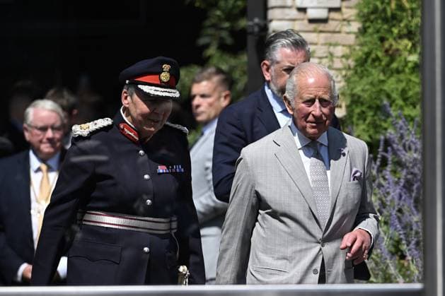 King Charles III visits Cambridge Central Mosque CAMBRIDGE, UNITED KINGDOM - JULY 20: King Charles III visits the Cambridge Central Mosque, Europe s first eco-friendly mosque, and meets with representatives of the Muslim community in Cambridge, United Kingdom, on July 20, 2026. Rasid Necati Aslim Anadolu Cambridge United Kingdom. Editorial use only. Please get in touch for any other usage.  Copyright: x2026xAnadoluxRasidxNecatixAslimx