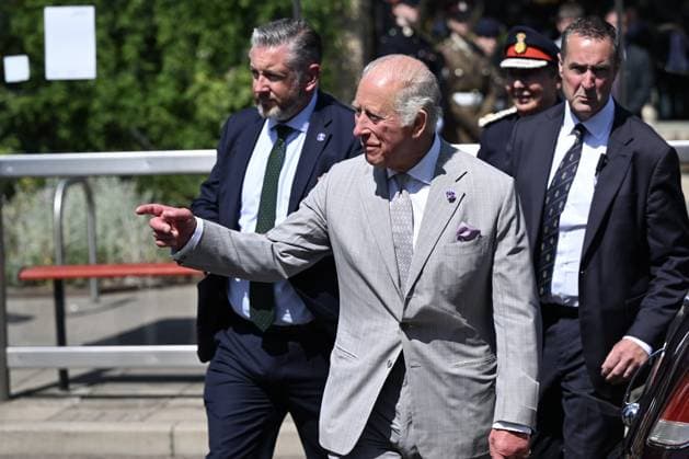 King Charles III visits Cambridge Central Mosque CAMBRIDGE, UNITED KINGDOM - JULY 20: King Charles III visits the Cambridge Central Mosque, Europe s first eco-friendly mosque, and meets with representatives of the Muslim community in Cambridge, United Kingdom, on July 20, 2026. Rasid Necati Aslim Anadolu Cambridge United Kingdom. Editorial use only. Please get in touch for any other usage.  Copyright: x2026xAnadoluxRasidxNecatixAslimx