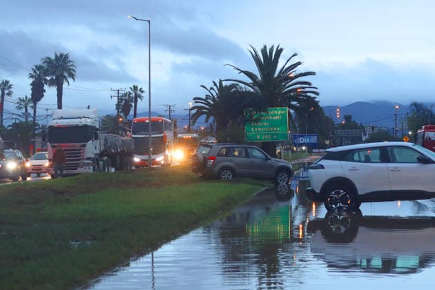 La Serena, July 20, 2026: Flooding in various parts of La Serena during the cold front battering the northern part of the country. Camilo Contreras, Aton Chile, La Serena, Chile. Aton 1174207  Copyright: CAMILOxCONTRERAS ATONxCHILE