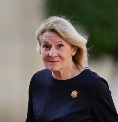 Emmanuel Macron - Brice Oligui Nguema meeting in Paris PARIS, FRANCE - JULY 20: Catherine Pegard, Minister of Culture of France arrives for a State dinner on the sidelines of the State Visit of Gabon s President at the Elysee Palace in Paris, France on July 20, 2026. Mustafa Yalcin Anadolu Paris France. Editorial use only. Please get in touch for any other usage.  Copyright: x2026xAnadoluxMustafaxYalcinx