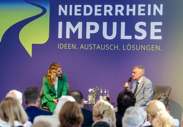 News Bilder des Tages #2 Premierenveranstaltung Niederrhein Impulse ** NUR FÜR REDAKTIONELLE ZWECKE ** EDITORIAL USE ONLY **<p>Auf der Premierenveranstaltung von Niederrhein Impulse am Montag, den 20.07.2026 trifft WDR-Moderatorin Susanne Wieseler auf Herbert Reul. Deutschland NRW Wesel Copyright: ErwinxPottgiesser *** Niederrhein Impulse Premiere Event ** FOR EDITORIAL USE ONLY ** EDITORIAL USE ONLY ** p At the premiere event for Niederrhein Impulse on Monday, July 20, 2026, WDR host Susanne Wieseler meets Herbert Reul, Germany, NRW, Wesel. Copyright ErwinxPottgiesser Copyright: ErwinxPottgiesser doc86sz8g7fxtc1g7mrrcrs ,EDITORIAL USE ONLY