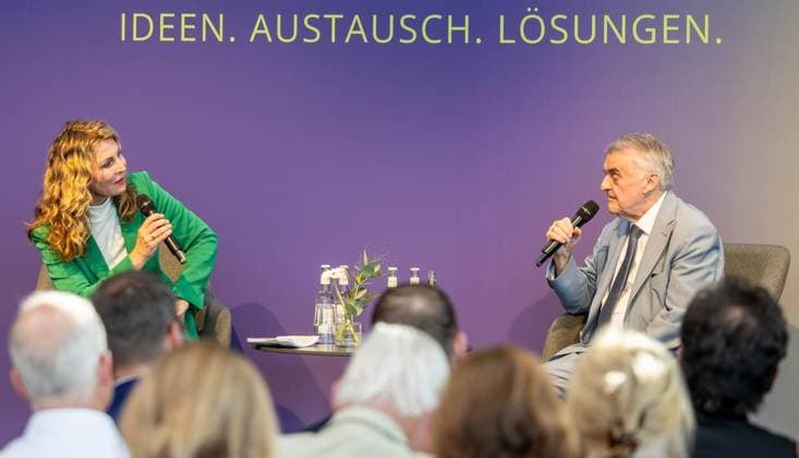 Premierenveranstaltung Niederrhein Impulse ** NUR FÜR REDAKTIONELLE ZWECKE ** EDITORIAL USE ONLY **<p>Auf der Premierenveranstaltung von Niederrhein Impulse am Montag, den 20.07.2026 trifft WDR-Moderatorin Susanne Wieseler auf Herbert Reul. Deutschland NRW Wesel Copyright: ErwinxPottgiesser *** Niederrhein Impulse Premiere Event ** FOR EDITORIAL USE ONLY ** EDITORIAL USE ONLY ** p At the premiere event for Niederrhein Impulse on Monday, July 20, 2026, WDR host Susanne Wieseler meets Herbert Reul, Germany, NRW, Wesel. Copyright ErwinxPottgiesser Copyright: ErwinxPottgiesser doc86sz8ghkcyshifsmbs6 ,EDITORIAL USE ONLY