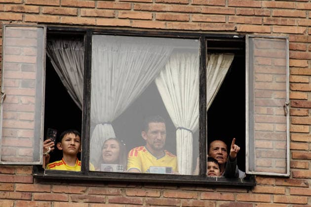 July 20, 2026, Bogota, Bogota D.C, Colombia: Supporters of colombian president Gustavo Petro during the Independence Day of Colombia military parade in Bogota, Colombia on July 20, 2026. Bogota Colombia  - ZUMAvp1_ 20260720_zia_vp1_050 Copyright: xJorgexLondonox