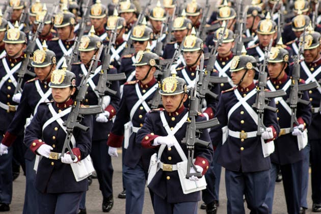 July 20, 2026, Bogota, Bogota D.C, Colombia: Members of Colombia s military and police forces parade during the Independence Day of Colombia military parade in Bogota, Colombia on July 20, 2026. Bogota Colombia  - ZUMAvp1_ 20260720_zia_vp1_067 Copyright: xJorgexLondonox