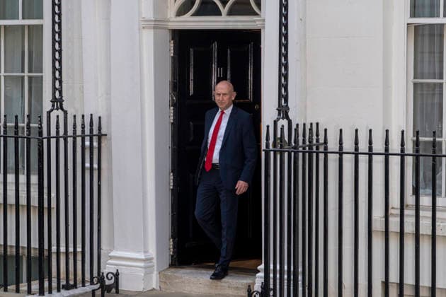 Newly appointed cabinet ministers arrive at Downing Street, London, 20 July 2026 John Healey leaves No 11 Downing Street, London, on 20 July 2026, having been appointed as Chancellor of the Exchequer by Andy Burnham, the new Prime Minister of the United Kingdom., Credit:Seiya Tanase Avalon  Copyright: xSeiyaxTanasex xAvalonx 1117625588