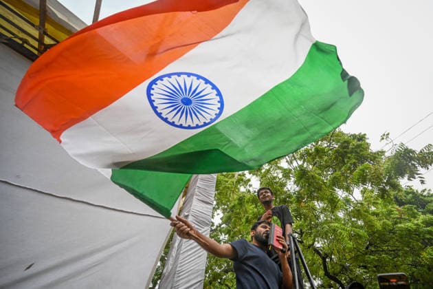 NEW DELHI, INDIA - JULY 20: Abhijeet Dipke, founder of the Cockroach Janta Party (CJP), participates in a protest march towards Parliament from Jantar Mantar on July 20, 2026 in New Delhi, India. The march, held amid heavy security arrangements, drew thousands of supporters demanding action over alleged examination paper leaks and reforms in the education system. (Photo by Sanchit Khanna Hindustan Times) Cockroach Janata Party Protest March To Parliament