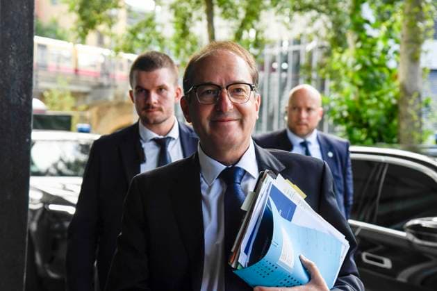 ABB BPK- Bundesminister des Innern Alexander Dobrindt CSU bei der Vorstellung des Bundeslagebild Sexualdelikte zum Nachteil von Kindern und Jugendlichen 2025 Bericht auf der BPK Berlin Bundespressekonferenz in Berlin am 21.07.2026 Berlin Deutschland *** ABB BPK Federal Minister of the Interior Alexander Dobrindt (CSU) at the presentation of the 2025 Federal Report on Sexual Offenses Against Children and Adolescents at the BPK (Federal Press Conference) in Berlin on July 21, 2026, Berlin, Germany