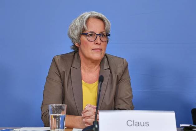 Berlin, Deutschland, 21.07.2026: Haus der Bundespressekonferenz: Bundeslagebild Sexualdelikte zum Nachteil von Kindern und Jugendlichen 2025: Kerstin Claus, unabhängige Bundesbeauftragte gegen sexuellen Missbrauch von Kindern und Jugendlichen (UBSKM) *** Berlin, Germany, July 21, 2026, Federal Press Conference Building, Federal Situation Report on Sexual Offenses Against Children and Adolescents, 2025, Kerstin Claus, Independent Federal Commissioner Against Sexual Abuse of Children and Adolescents (UBSKM) Copyright: xdtsxNachrichtenagenturx dts_128075