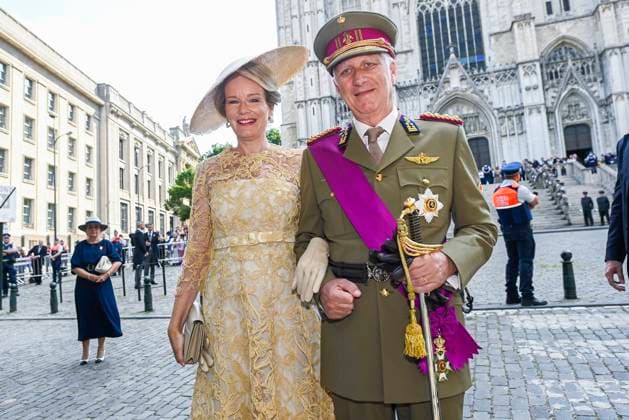 Te Deum for the national Day 2026 BRUSSELS, BELGIUM - JULY 21 : King Philippe of Belgium, Queen Mathilde of Belgium attend the Te Deum organised for the national Day 2025 at the St Michael and St Gudula on July 21, 2026 in Brussels, Belgium, 21 07 2026 Brussels Belgium  Copyright: xDidierxLebrunx