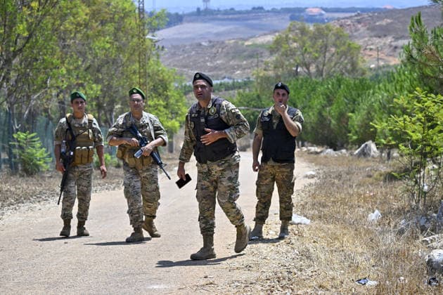 Lebanese army deploys to Nabatieh after Israeli withdrawal NABATIEH, LEBANON - JULY 21: Lebanese army troops deploy in the village of Zawtar al-Gharbiyeh, Nabatieh Governorate, Lebanon on July 21, 2026. Lebanese military announced its deployment to the region following the withdrawal of Israeli soldiers as part of a pilot project initiative in the country s south. Houssam Shbaro Anadolu Nabatieh Lebanon. Editorial use only. Please get in touch for any other usage.  Copyright: x2026xAnadoluxHoussamxShbarox