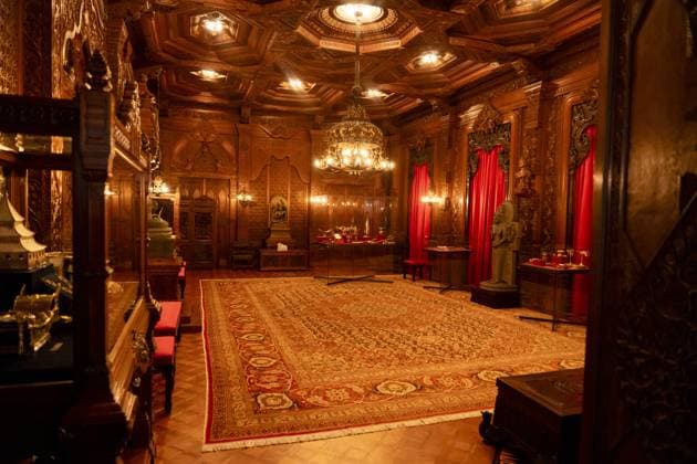 THE HAGUE - The Indian Room on the press day preceding the opening to the public of Noordeinde Palace and the Royal Stables. In total, more than 43,000 visitors are allowed to view the King s working palace and the stables. LINA SELG ANP netherlands out - belgium out  Copyright: xx x563984203x originalFilename: 563984203.jpg