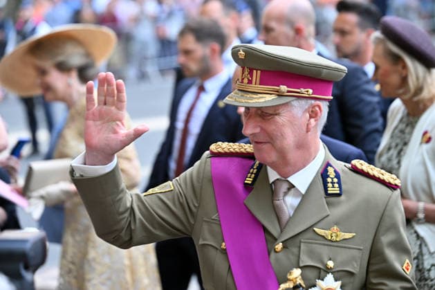 Belgium celebrates the 195th anniversary of its founding BRUSSELS, BELGIUM - JULY 21: Belgian King Philippe attendS a traditional Te Deum ceremony at the St. Michael and St. Gudula Cathedral to mark National Day, part of events celebrating the 195th anniversary of Belgium’s founding, in Brussels, Belgium, on July 21, 2026. Dursun Aydemir Anadolu Brussels Hoofdstedelijk Gewest Belgium. Editorial use only. Please get in touch for any other usage.  Copyright: x2026xAnadoluxDursunxAydemirx
