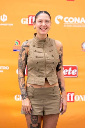 July 21, 2026, Giffoni Valle Piana, Salerno, Italy: Italian content creator Agnese Pucci attends the photocall at 56th Giffoni Film Festival 2026 in Giffoni Valle Piana, Salerno, Italy on July 21, 2026. Giffoni Valle Piana Italy  - ZUMAl175 20260721_zip_l175_005 Copyright: xFrancescoxLucianox