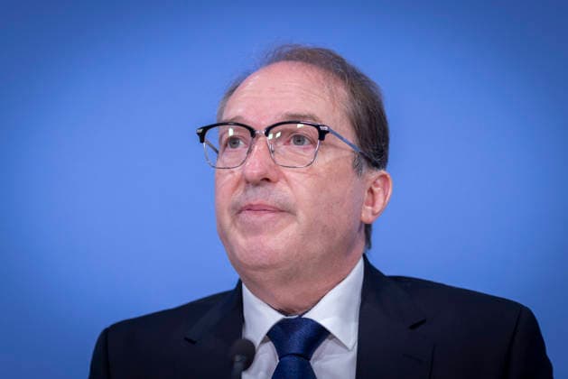 Alexander Dobrindt, Bundesministerium des Innern, aufgenommen im Rahmen einer Bundespressekonferenz zum Bundeslagebild Sexualdelikte zum Nachteil von Kindern und Jugendlichen 2025 in Berlin, 21.07.2026 Berlin Deutschland *** Alexander Dobrindt, Federal Ministry of the Interior, photographed during a federal press conference on the 2025 Federal Report on Sexual Offenses Against Children and Adolescents in Berlin, July 21, 2026, Berlin, Germany Copyright: xYonaxElsnerx