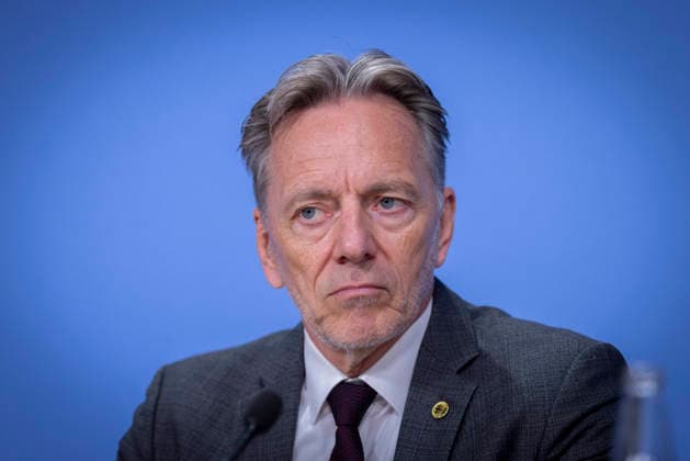 Holger Muench, Praesident des Bundeskriminalamtes (BKA), aufgenommen im Rahmen einer Bundespressekonferenz zum Bundeslagebild Sexualdelikte zum Nachteil von Kindern und Jugendlichen 2025 in Berlin, 21.07.2026 Berlin Deutschland *** Holger Muench, President of the Federal Criminal Police Office (BKA), photographed during a federal press conference on the 2025 Federal Report on Sexual Offenses Against Children and Adolescents in Berlin, July 21, 2026, Berlin, Germany Copyright: xYonaxElsnerx