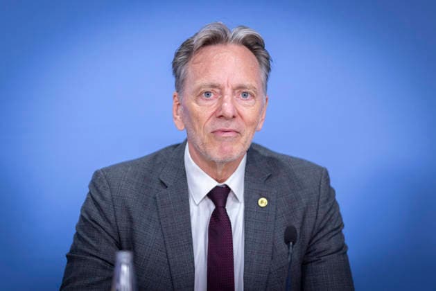 Holger Muench, Praesident des Bundeskriminalamtes (BKA), aufgenommen im Rahmen einer Bundespressekonferenz zum Bundeslagebild Sexualdelikte zum Nachteil von Kindern und Jugendlichen 2025 in Berlin, 21.07.2026 Berlin Deutschland *** Holger Muench, President of the Federal Criminal Police Office (BKA), photographed during a federal press conference on the 2025 Federal Situation Report on Sexual Offenses Against Children and Adolescents in Berlin, July 21, 2026, Berlin, Germany Copyright: xYonaxElsnerx