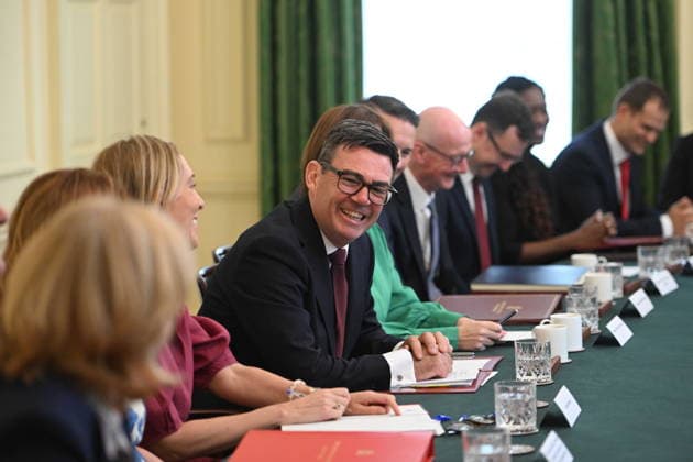 Andy Burnham s first cabinet meeting UK Prime Minister Andy Burnham holds first Cabinet meeting on 21 July 2026, Credit:Eddie Mulholland PA ROTA - B68 Avalon UK, CANTERBURY, London  Copyright: xEddiexMulhollandx xPAxROTAx-xB68x xAvalonx 1117725617