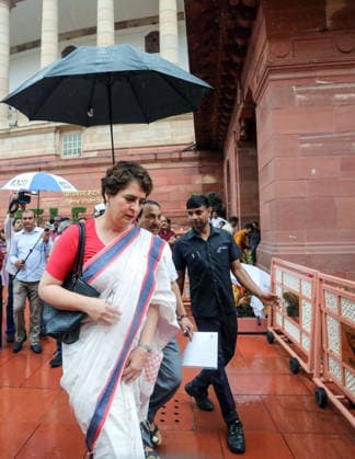 Congress MP Priyanka Gandhi at the Parliament premises during the Monsoon Session New Delhi, Jul 21 (ANI): Congress MP Priyanka Gandhi at the Parliament premises during the Monsoon Session, in New Delhi on Tuesday. New Delhi Delhi India Copyright: xANIx ANI_20260721098