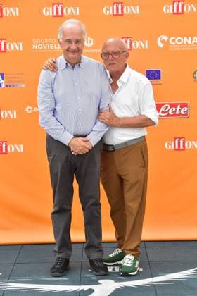 IPA86868758 - Giffoni Vallepiana Giffoni Festival 2026. Pictured: Walter Veltroni and Claudio Gubitosi  Copyright: xVincenzoxLandix xVincenzoxLandix 86868758
