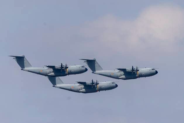 Military and civilian parade for the national Day 2026 BRUSSELS, BELGIUM - JULY 21 : A-400M Airplanes attend the military and civilian parade for the national Day 2026 on July 21, 2026 in Brussels, Belgium, 21 07 2026 Brussels Belgium  Copyright: xDidierxLebrunx