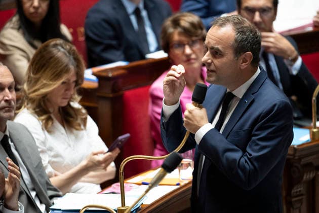 Questions to the government at the National Assembly - Paris France s Prime Minister Sebastien Lecornu looks and gestures during a session of questions to the government at the French National Assembly in Paris on July 21, 2026. Photo by Eliot Blondet ABACAPRESS.COM Paris France France  Copyright: xBlondetxEliot ABACAx