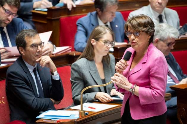Questions to the government at the National Assembly - Paris French Agriculture Minister Annie Genevard during a session of questions to the government at the French National Assembly in Paris on July 21, 2026. Photo by Eliot Blondet ABACAPRESS.COM Paris France France  Copyright: xBlondetxEliot ABACAx