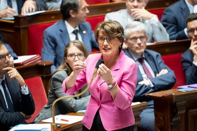 Questions to the government at the National Assembly - Paris French Agriculture Minister Annie Genevard during a session of questions to the government at the French National Assembly in Paris on July 21, 2026. Photo by Eliot Blondet ABACAPRESS.COM Paris France France  Copyright: xBlondetxEliot ABACAx