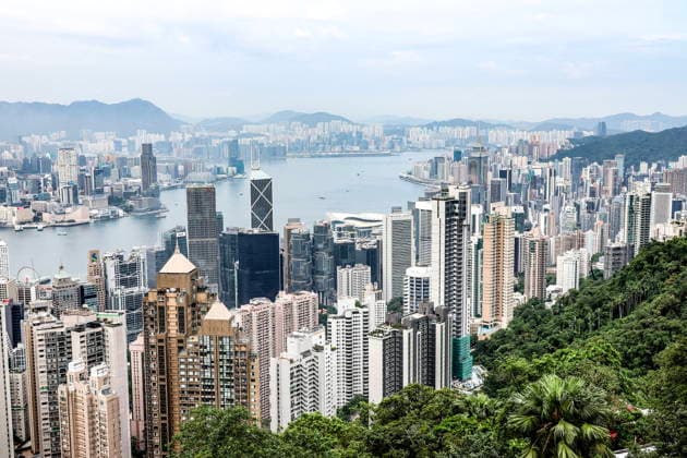 CHINA, HONG KONG - JULY 21, 2026: A view of skyscrapers and Victoria Harbour Hong Kong China  - ZUMAt113 20260721_zaa_t113_256 Copyright: xMikhailxSinitsynx